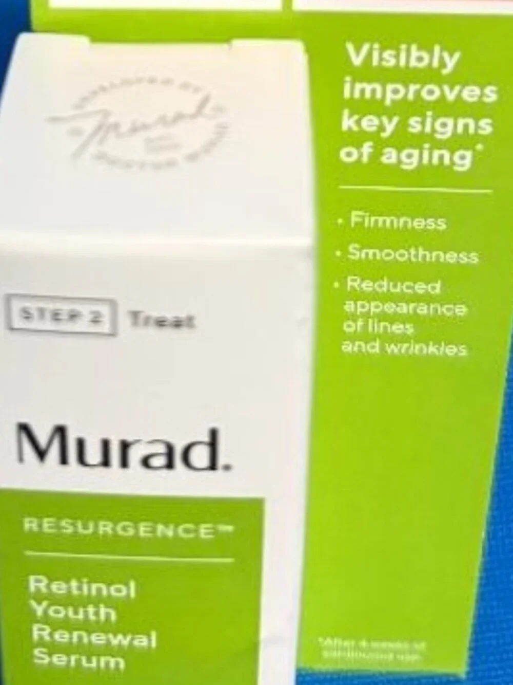 BRAND NEW MURAD RESURGENCE RETINOL YOUTH RENEWAL SERUM 10 ML  NET VOL 0.33 FL OZ